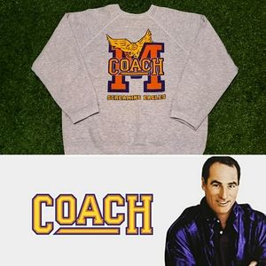 Vintage 1993 Coach TV Series Promo Sweatshirt